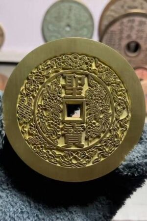Taiping Heavenly Kingdom brass coin ornament